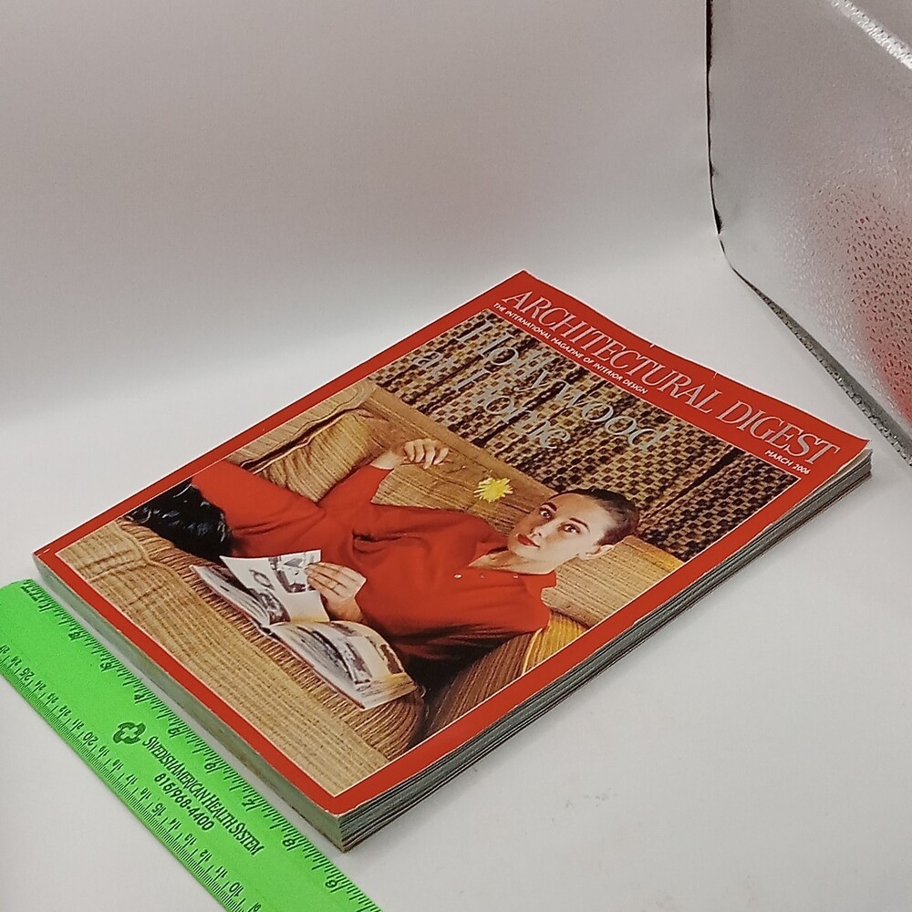 Architectural Digest HOLLYWOOD Issue March 2006 Magazine Hepburn Newman Mitchum - Picture 9 of 12